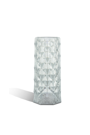 Kristall Tischlampe (42) - 21x8,5cm - LED Atmosphärenlicht Für Hochzeiten, Feiern, Veranstaltungen
