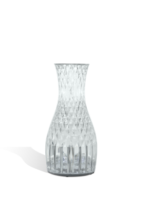 Kristall Tischlampe (58) - 19x8,5cm - LED Atmosphärenlicht Für Hochzeiten, Feiern, Veranstaltungen