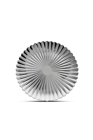 Platzteller Silber mit Muster (111) – 32cm – Dekorationsteller für Hochzeiten und Events